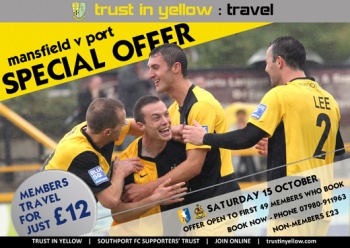 Mansfield v Southport - Special offer